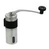 Silver Coffee Grinder Mini Stainless Steel Hand Manual Handmade Coffee Bean Burr Grinders Mill Kitchen Tool Crocus Grinders