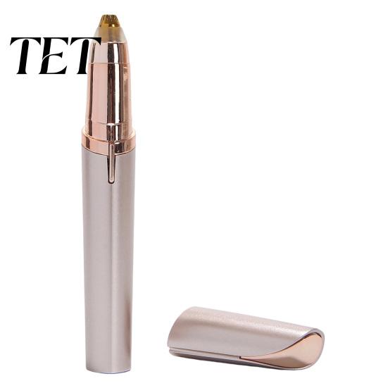 Rechargeable Brow Trimmer Electric Eyebrow for Women, Cordless Facial Hair Removal, Portable Painless Eye Shaver Razor Precision