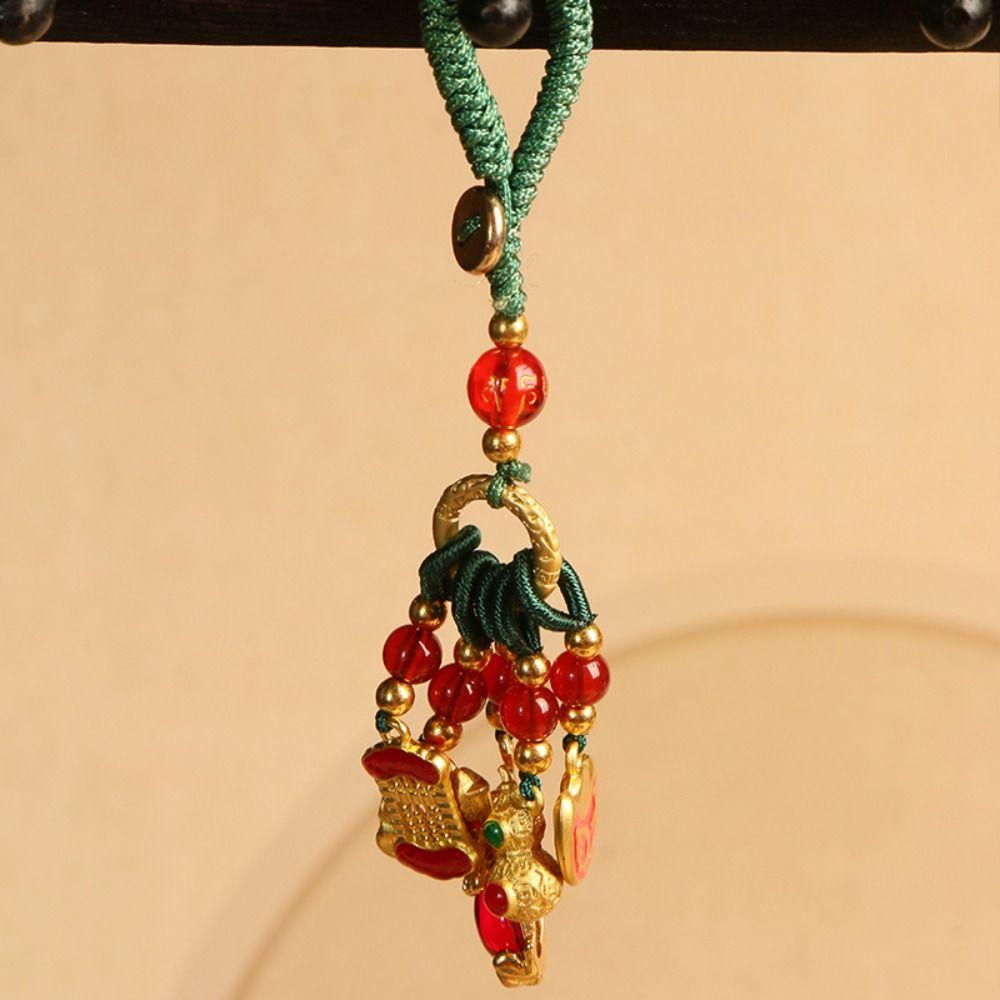 Маленький кулон Автомобильные ключи Подвески Тыква Брелок Ремешок Творческий Плутос Счастливый брелок Телефон Подвеска