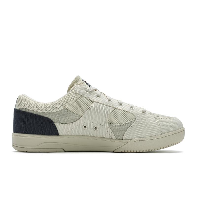 Fila Наклонный бросок Облачные парусиновые туфли Мода Классика Универсальные Повседневные Простые Удобные Дышащие Легкие Низкие Мужские кроссовки Бежевый F12M522313FAP