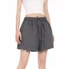 Wide-legged Work Shorts for Women In Summer New High-waist Loose A-line Casual Small Straight-leg Pants