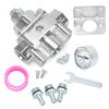 12-804 & 12-803 Upgrade Adjustable Fuel Pressure Regulator, w/ Gauge Replacement for Holley & Edelbrock carburetors