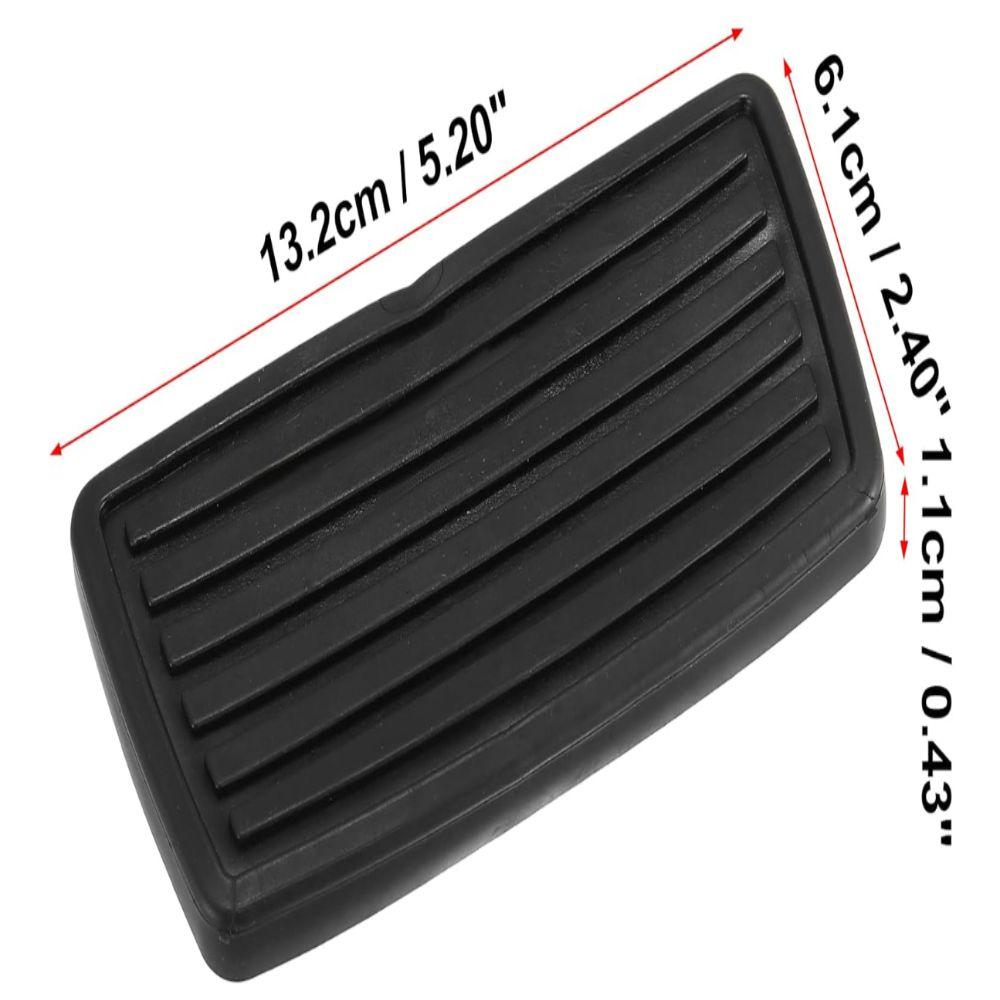 Rubber Pedal Rubber Pad 5.20*2.40*0.43Inch Manual Cover 46545-S84-A81  For Honda CR-Z 2011-2015