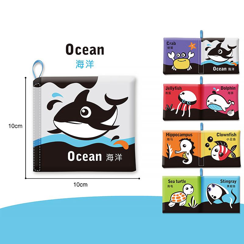 Детские книги, детские тканевые книги для раннего обучения 0-12 месяцев, игрушка для чтения, развивающая интеллект, книга для познания, развивающая игрушка для малыша