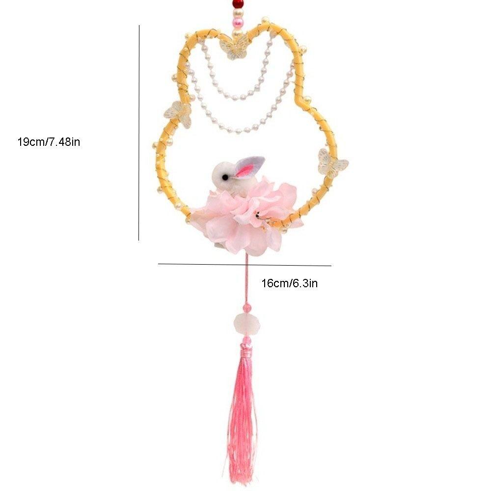Handmade Children's Rabbit Lantern DIY Material Bag Mid-Autumn Festival Lamp Hanfu Accessories