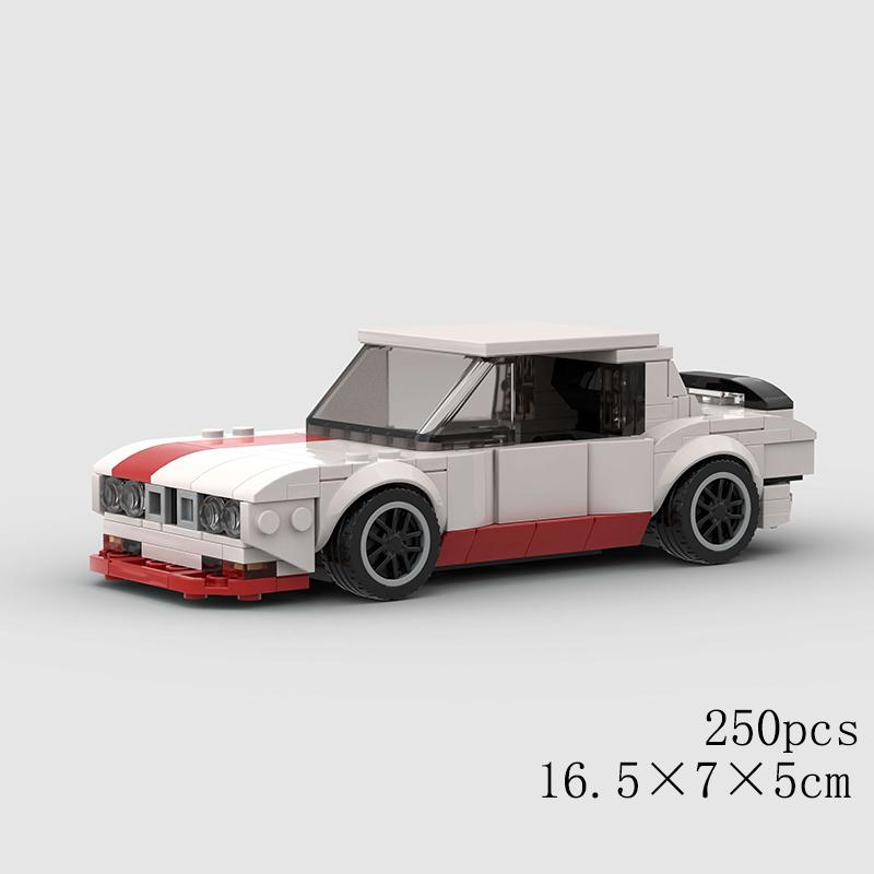 MOC Скорость Спорт Супер Гоночный Автомобиль Модель Строительные Блоки DIY Кирпичи Город Технический Ралли Отличный Гоночный Автомобиль Рождественский Подарок Игрушка