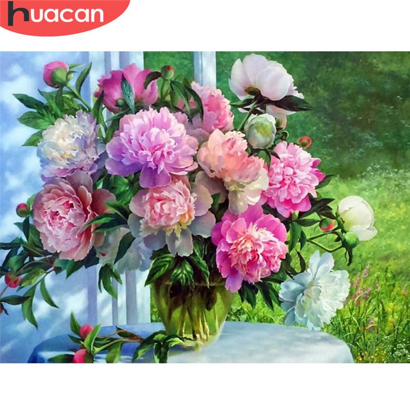 3D DIY Diamond Embroidery Flowers Picture of Rhinestones Diamond Painting Cross Stitch
