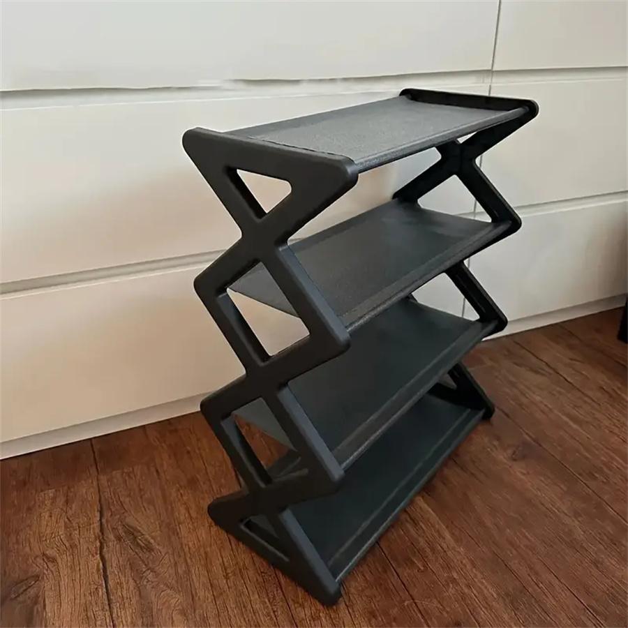 X-shaped Shoe Rack Multi-functional Assembled Shoe Cabinet Household Dust-proof Storage Shoe Rack