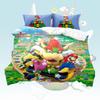 Cute Cartoon Mario Children's Three-piece/four-piece Bedding Set
