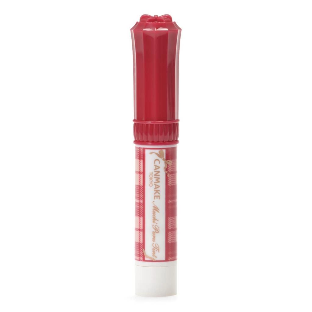 CANMAKE Moist Plump Gloss Tint 03 Wine Berry 2.5g - Voluminous Gloss Tint with Cooling Sensation