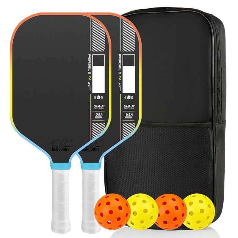 GEN4 Carbon Fiber Pickleball Paddle Set with T700 Matte Texture