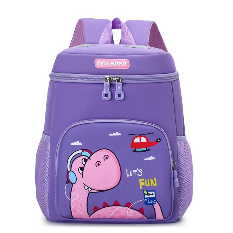 Cartoon Themed Cute Preschool Backpack For Kids Featuring Light Weight Design In Various Colors For Everyday Use