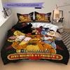 Fnaf Horror Bedding 3 Piece Set Hd Print Duvet Cover Pillowcases For Teens Adult Bedroom Decoration Christmas Gift C9211967