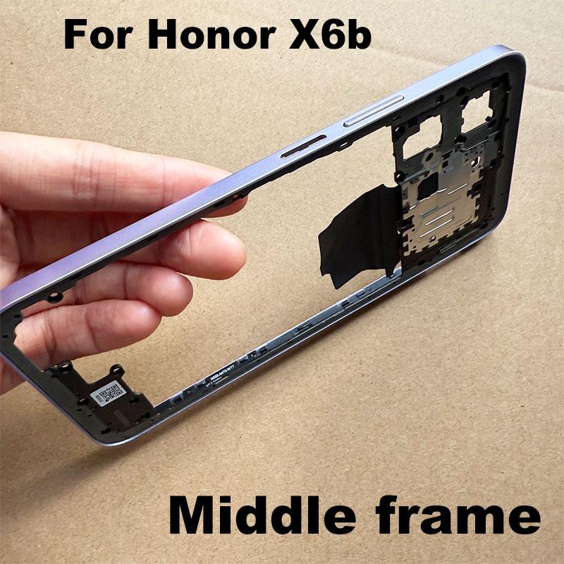 Для Huawei Honor X6b Передняя рамка Пластина LCD Корпус Средняя рама Замена JDY-LX1 JDY-LX2