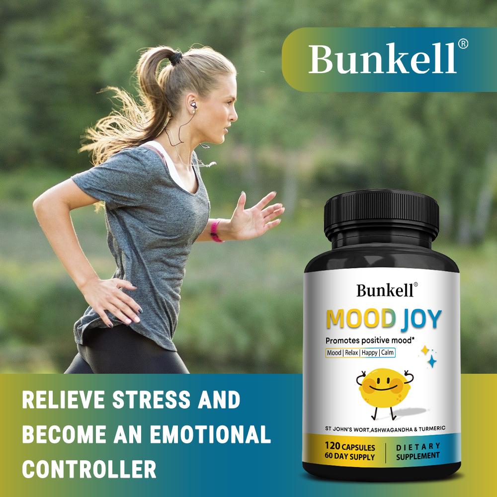Relieves anxiety and stress, promotes relaxation and emotional calm. 120 capsules