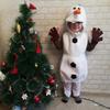 Halloween Children's Snow Treasure Cute Costume Frozen Animated Snow Treasure Performance Costume Stage Performance Costume