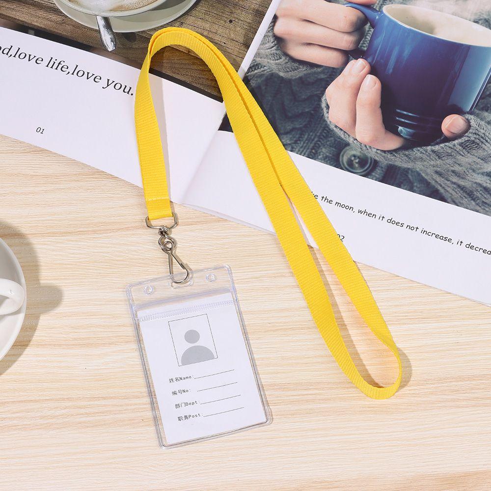 Красочные школьные канцелярские принадлежности чехол для бейджа протектор для карт держатель для удостоверения личности держатель для карт