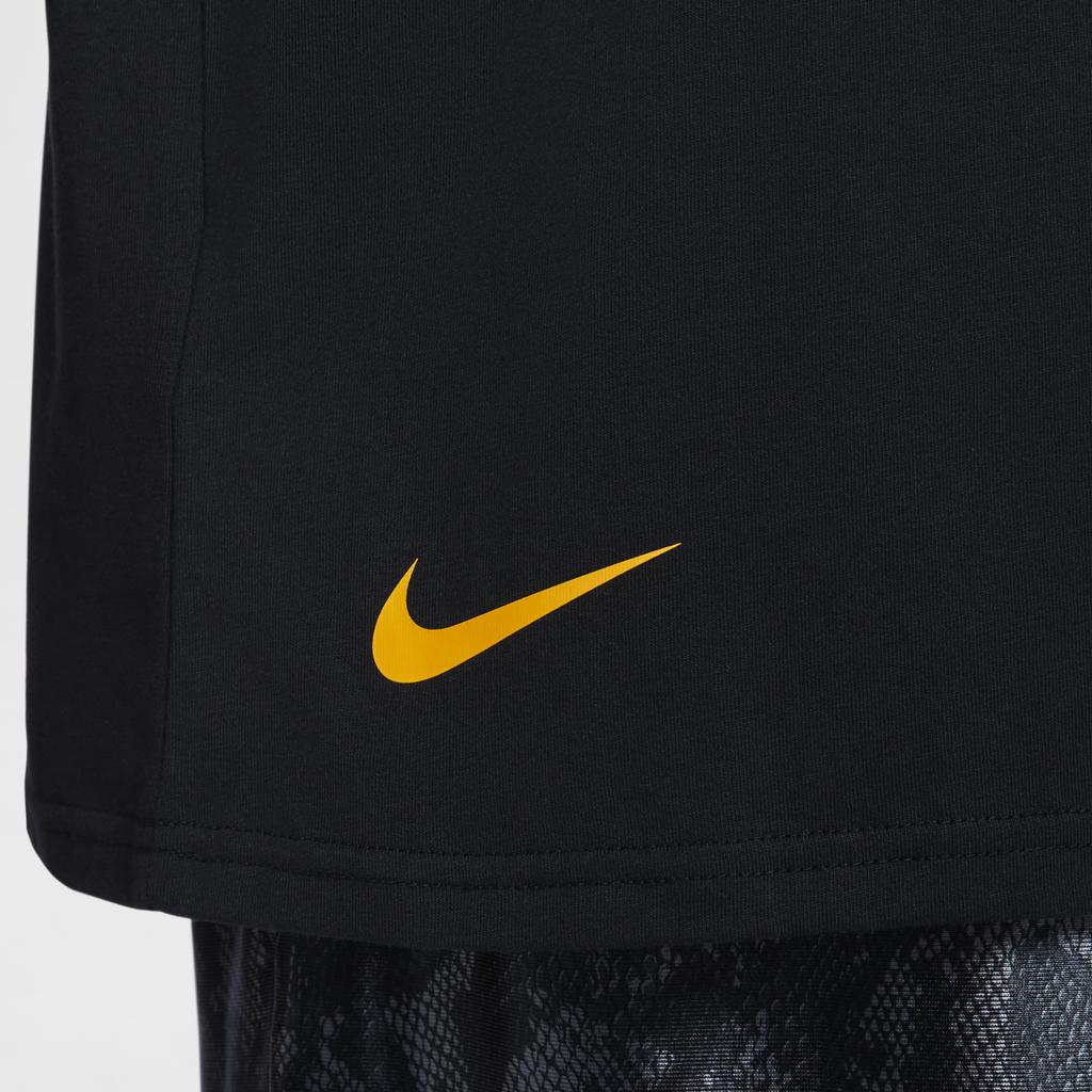 Nike X Коллаборация Kobe Bryant FW24 Приятная к коже Удобная Модная Футболка с коротким рукавом Мужские топы Черный HV6695010