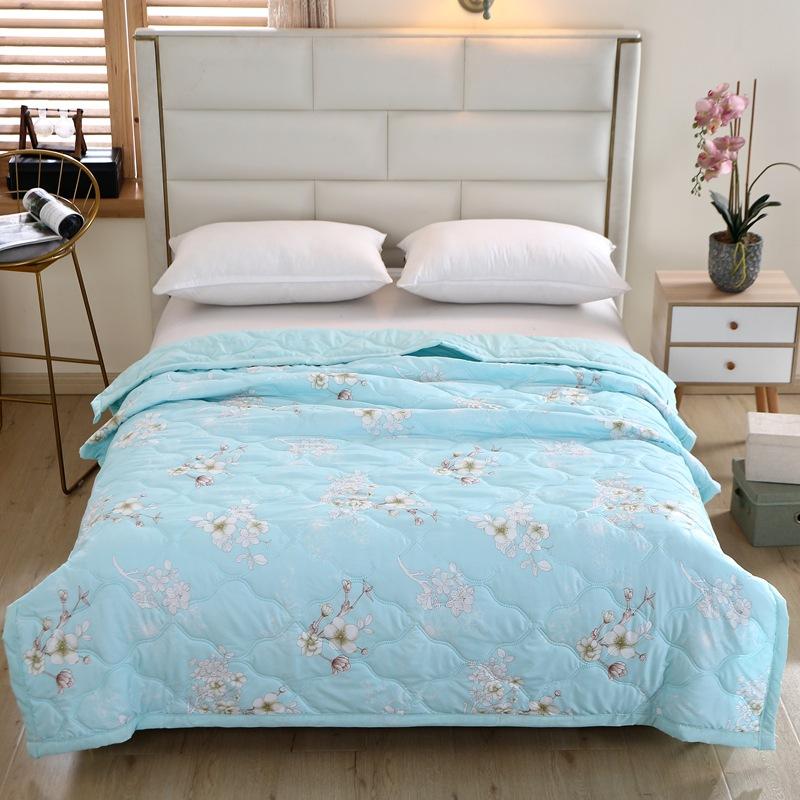 Летнее тонкое одеяло, новое одеяло для кондиционера, подарок, приятный к коже стиранный хлопок, летнее прохладное одеяло