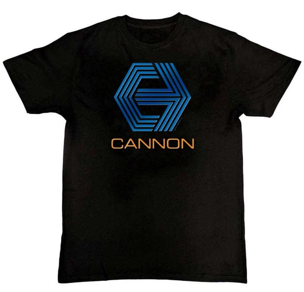 Cannon Group Logo - Cannon Films Logo Graphic Print T-Shirt S-4XL