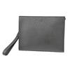 Dunhill Cadogan Zip Pouch Clutch Olive UK Men's Bag, Gray, 24F3745AP345, [Product Code 24F3745AP345]