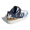 Adidas Originals Forum Удобные Универсальные Прочные Низкие Детские Кеды для Скейтбординга Детские Кроссовки Синие Белые Черные IH3288