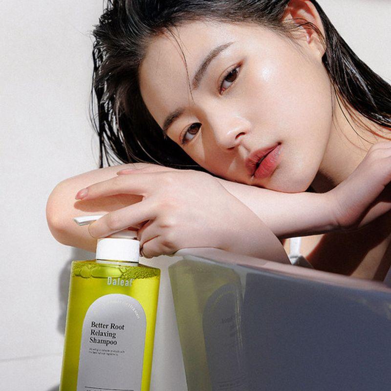 daleaf chlorella berry root relaxing shampoo 500ml