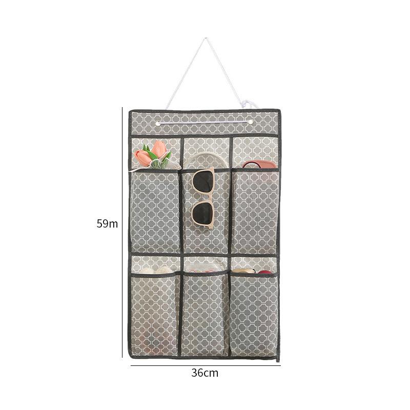 Многослойная подвесная сумка для обуви, сумка для хранения мелочей, настенная нетканая сумка-подвеска, органайзер для обуви, утолщенная пылезащитная сумка