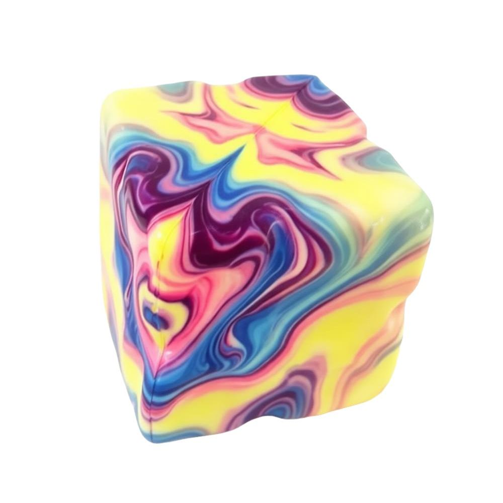 Square Anti-stress Squeeze Soft Stress Relief Toy New Fidget Toy