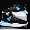 2024 Autumn New Flying Weave Men's Shoes Printed Men's Sports Shoes Breathable Casual Fashion Running Shoes