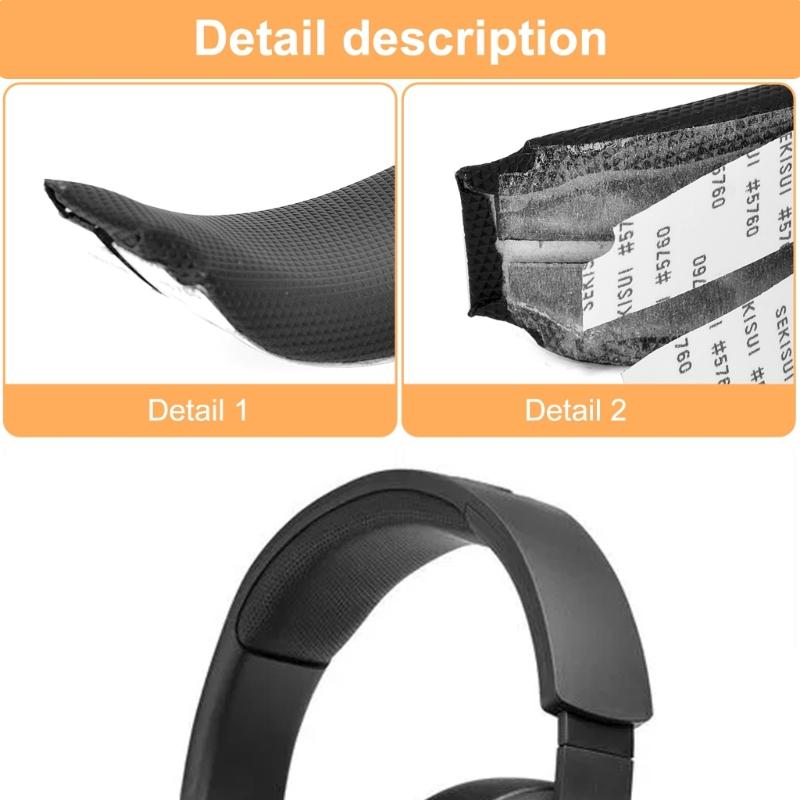 Мягкие пенные накладки на оголовье, PU накладка на оголовье для наушников Q200, накладка на дугу оголовья, снижающая давление, удобное оголовье