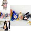 Stylish Children's Cartoon Pattern Crossbody Bag In Black Pink And Blue Colors