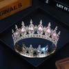 Elegant Bridal Tiara Vintage Crystal Headpieces King Rhinestone Wedding Crown  Special Event