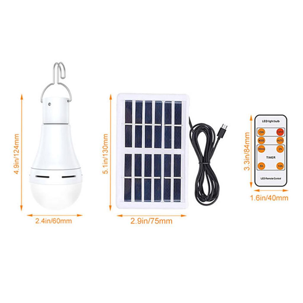 Светодиодная лампа на солнечной энергии для использования в помещении и на открытом воздухе, аварийная лампа, портативный светильник для ночных рынков, кемпинга