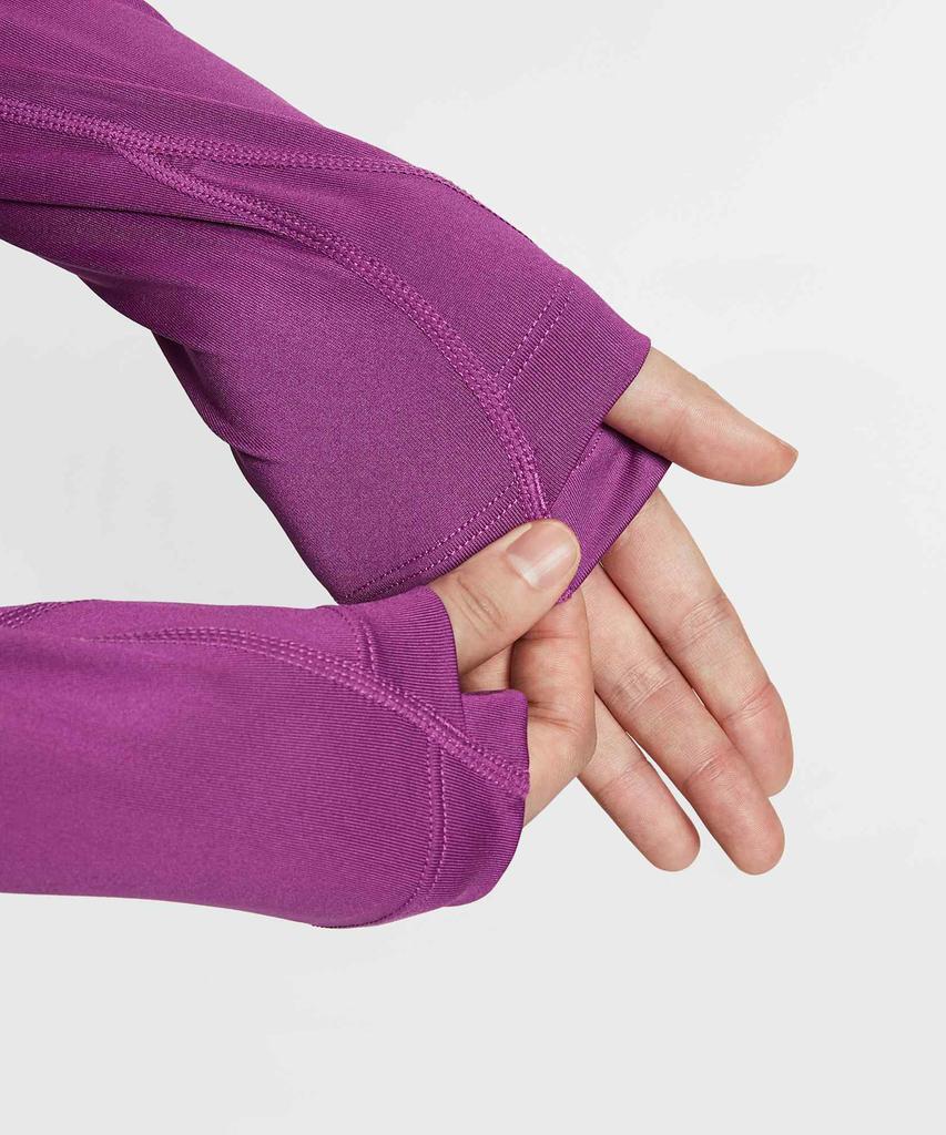 NIKE Acg Wild Sea Base Layer Long Sleeve Top W - Bold Berry:Obsidian:Safety Orange:Black / Io0231-505