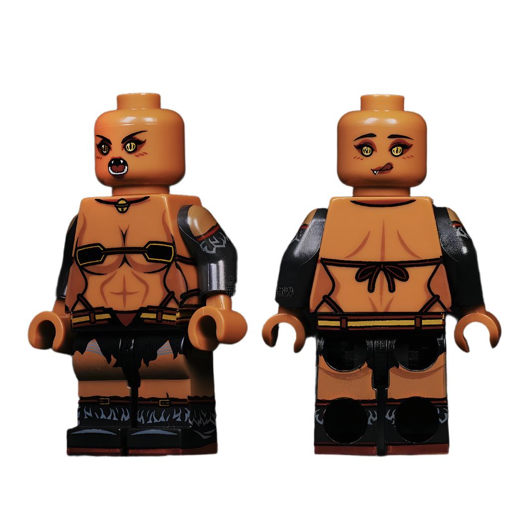 Third-party Figurine Three Kingdoms Series Romance Building Block Lv Bu Sun Quan Toy Compatibility