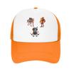 Italian Brainrot Pack Character combinations  Muscles Orange Fish Cat Mesh Baseball Caps Funny Womens Printing Unisex Trucker Cap