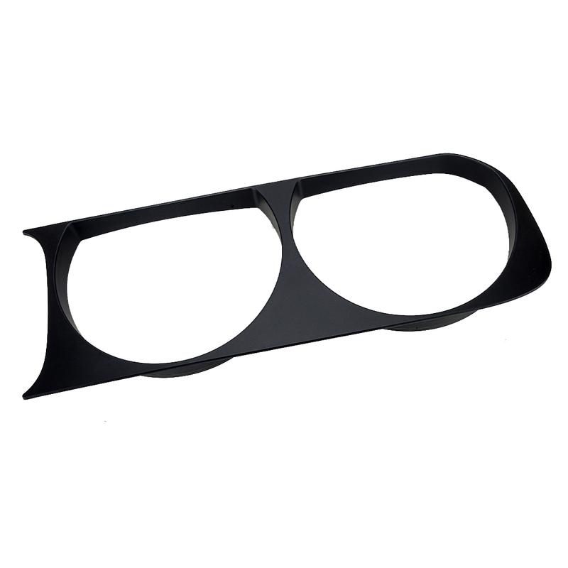 68051527AA Front Left Headlight Lamp Bezel Frame Trim Fit for Dodge Challenger 2008 2009 2010 2011 2012 2013 2014 Black ABS