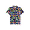 X Fergus Purcell Soda Bottle Print Short Sleeve Shirt Men Tops Blue VN0A4RS1W02