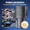 Car Cup Holder Expander With Food Tray Multi-function 360 Degree Adjustable Base Drink Stand For Lunch Snack Auto Accessories