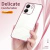 For Oppo A5x 5G Case Electroplating Frame Soft TPU Phone Cover
