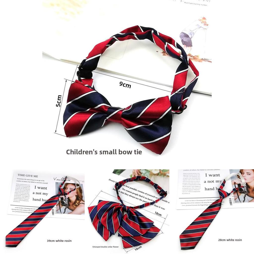 School Uniform Graduation Photo Tie For Kids With Adjustable Clip Features