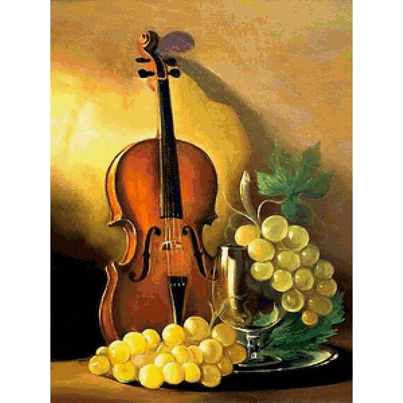 Новый 5D DIY алмазная живопись Скрипка Алмазная вышивка музыка вышивка крестиком полная круглая дрель ремесла домашний декор ручной подарок