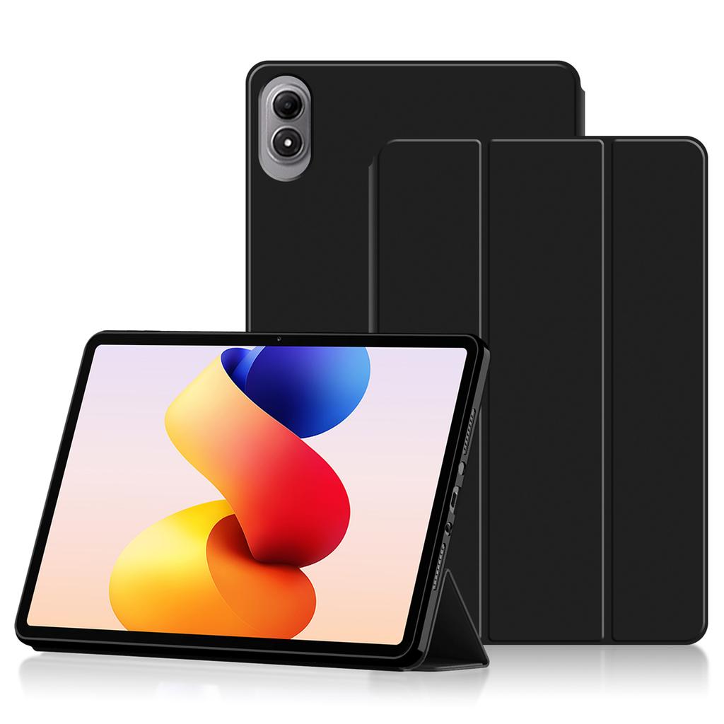 For Xiaomi Redmi Pad 2 Pro Case PU Leather TPU Back Trifold Stand Tablet Cover