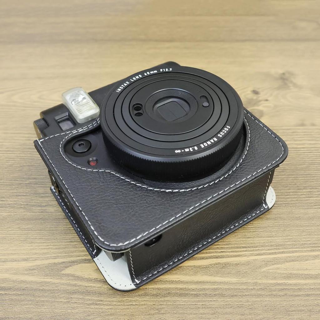 SIUTATDSH чехол для камеры из искусственной кожи, подходит для instax FUJIFILM instax mini 99, чехол-подкладка, держатель для камеры, сейсмостойкий/ударопрочный/портативный