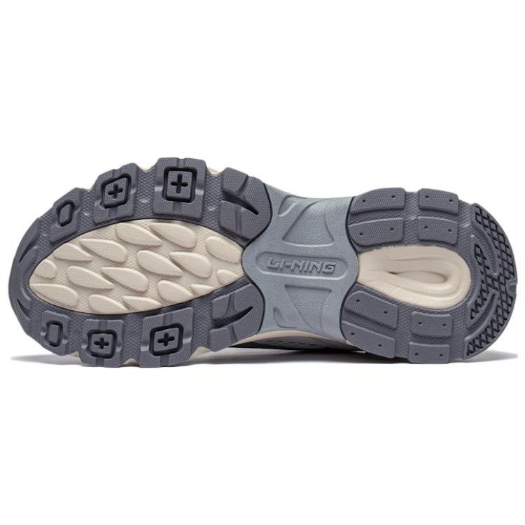 LiNing Aurora 2K Comfortable Versatile Durable Low-Top Casual Shoes Women Sneaker Silver White AGCT108-3