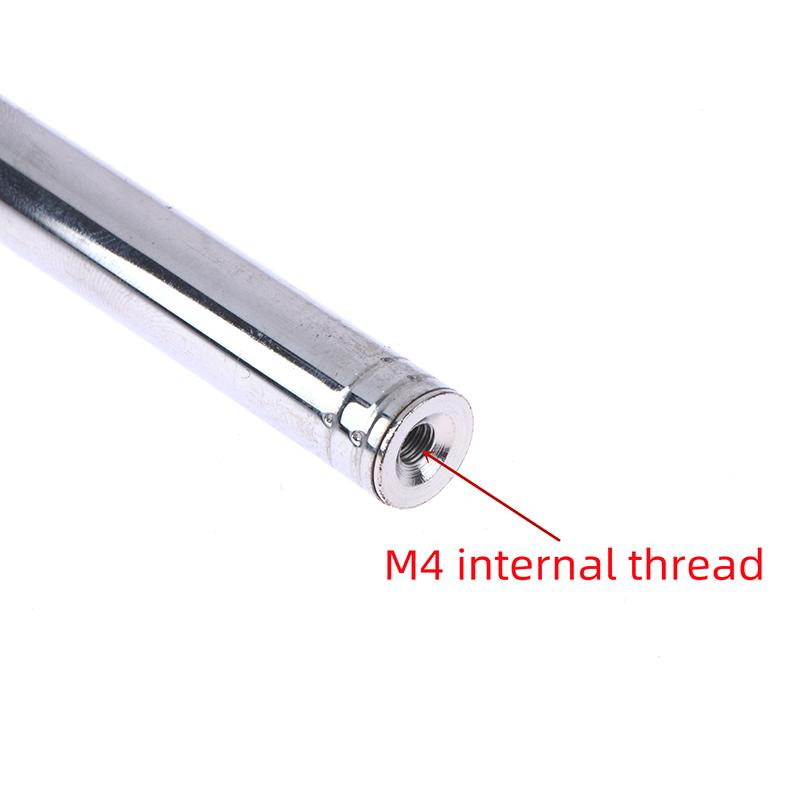 1Pc 140 Cm 10 Section Telescopic Antenna Fm Am Aadio