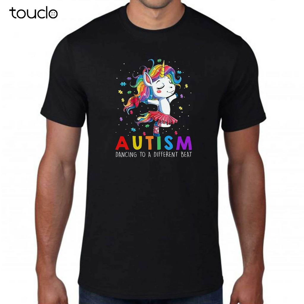 Autism Awareness Day Tshirtunicorn Autism Mom Dancing To A Different Beat Top Unisex