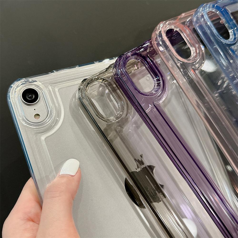 Чехол для iPad 10 10-го поколения, твердая желеобразная силиконовая задняя крышка с краями для Apple iPad 10, 10-го поколения, 2022 г., A2696, 10,9-дюймовые чехлы