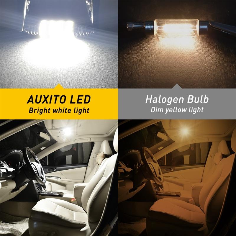 2/4Pcs C5W C10W LED Bulb Canbus 39mm 41mm 42mm LED Interior Reading Light Festoon Auto Dome License Plate Luggage Trunk Lamp